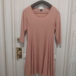 Torrid Pink Knit Sweater Dress